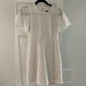 J Crew White eyelet dress